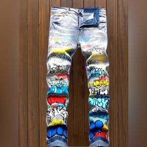 Graffiti Art Men's Jeans